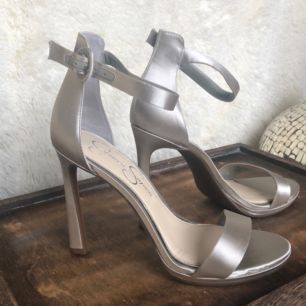 Jessica Simpson Satin Heels
